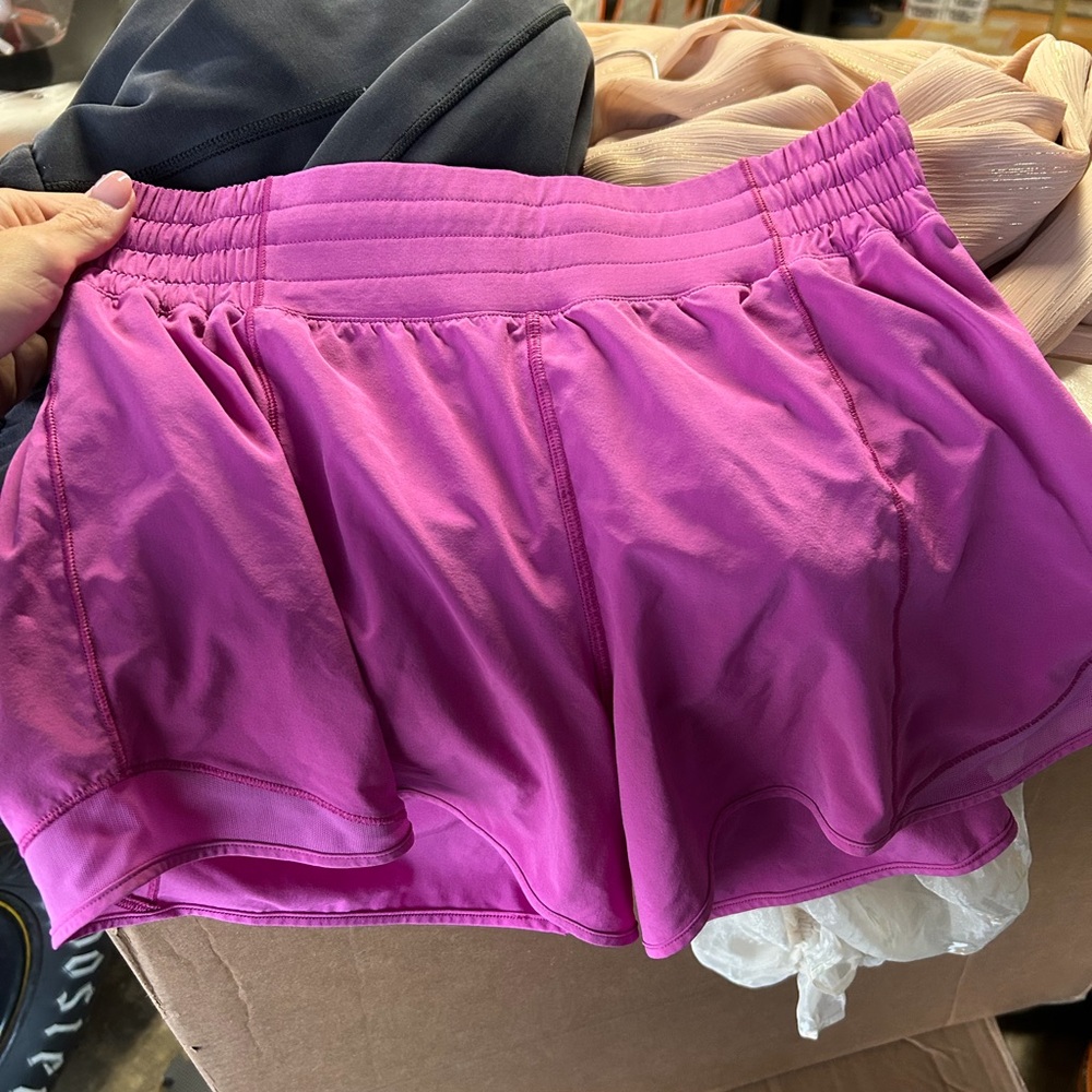 Lululemon Women's Pink Athletic Shorts